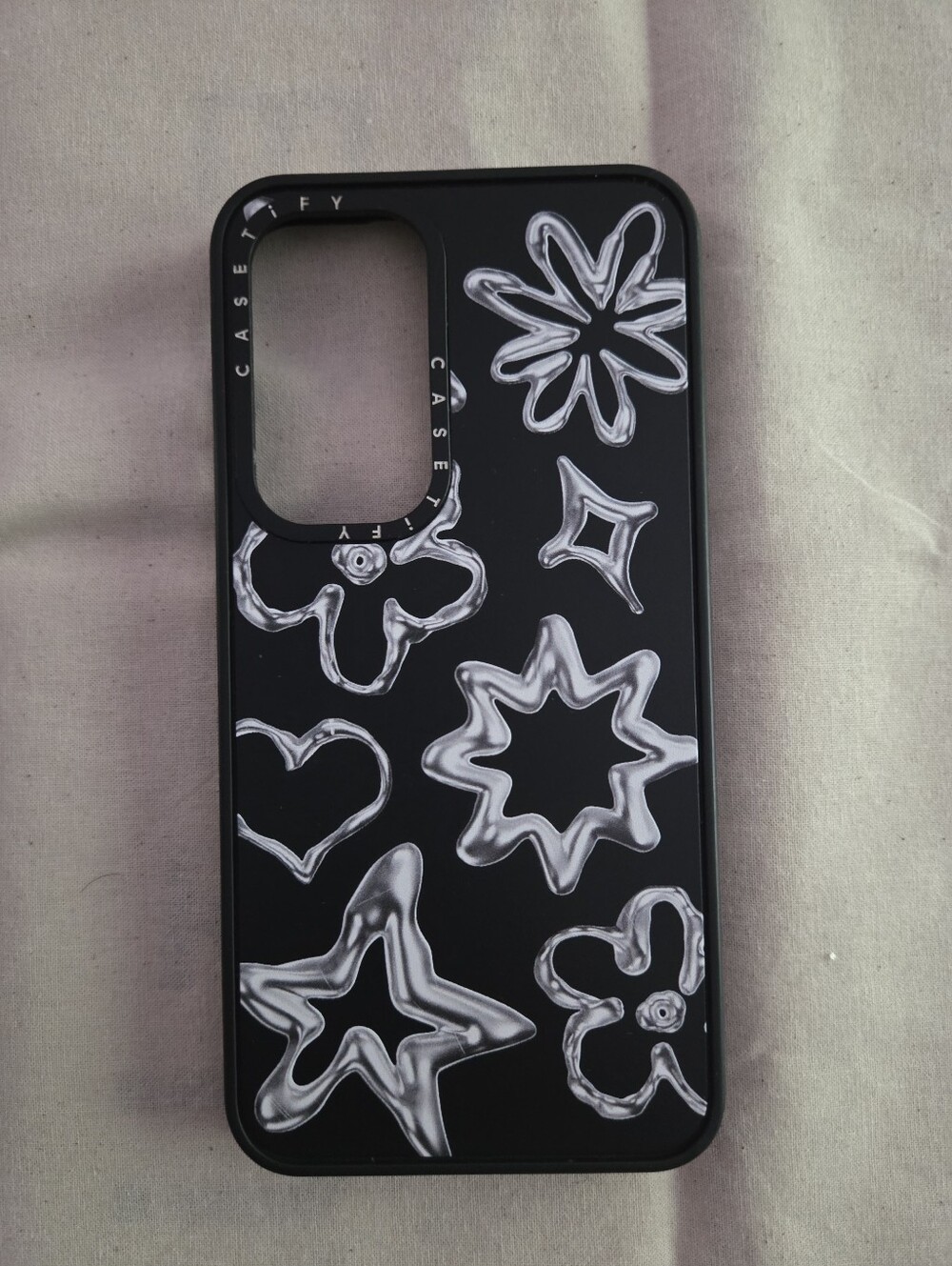 CASETIFY Chrome Doodles Galaxy S25 Plus